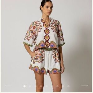 Cleobella Shirt and Short Set